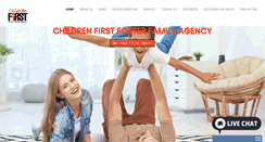 Desktop Screenshot of childrenfirstffa.com